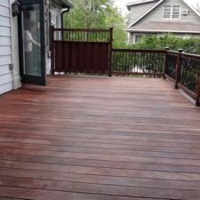 Ipe Deck SoftWash Cleaning and Oiling on Spring Lane in West Caldwell, NJ 5